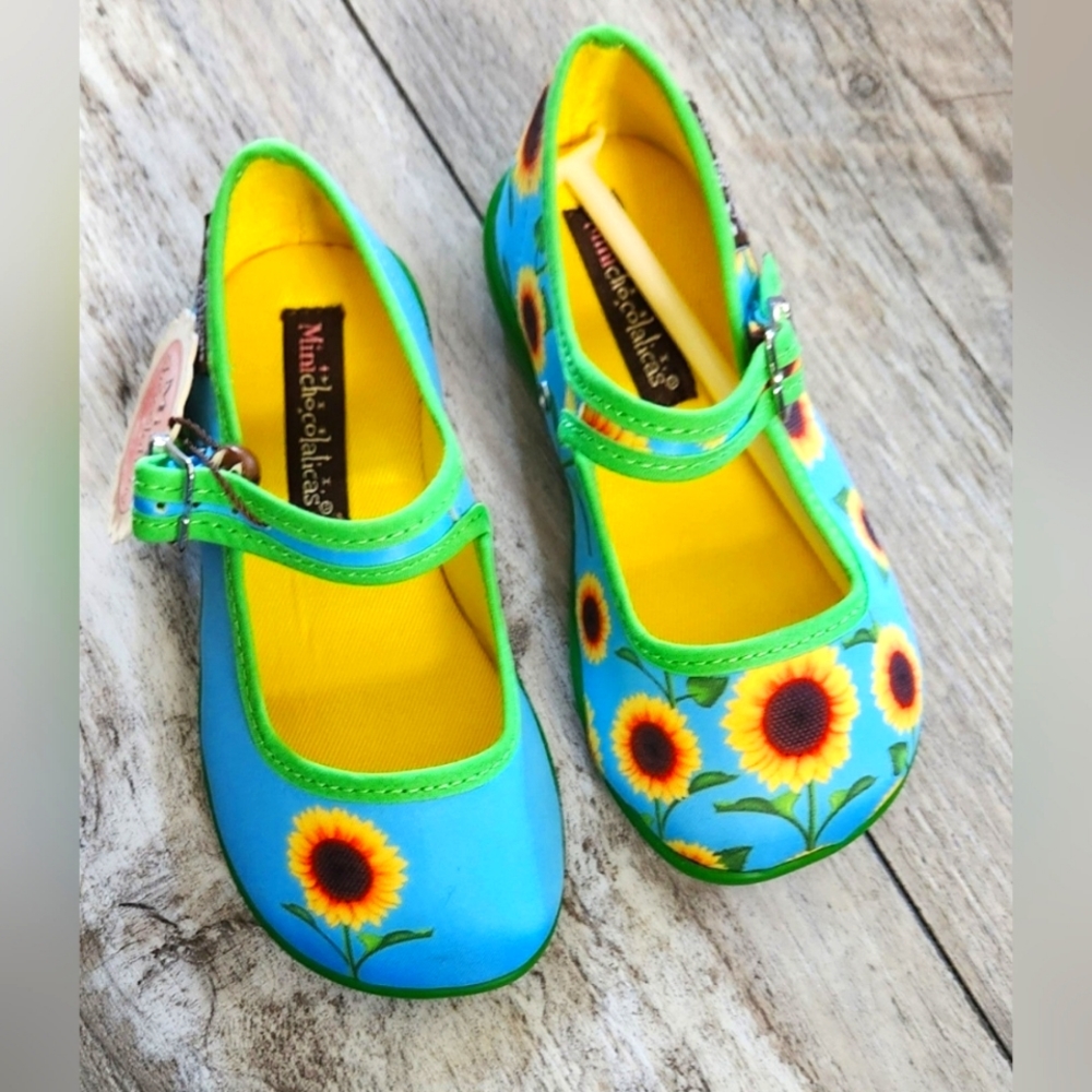 Mini Chocolaticas Sunflower Girls Mary Jane Shoes